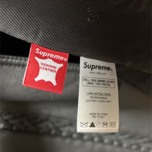 Supreme - Supreme Braided Leather Overcoat 21ss L の通販 by Supreme - Supreme Braided Leather Overcoat 21ss L の通販 by