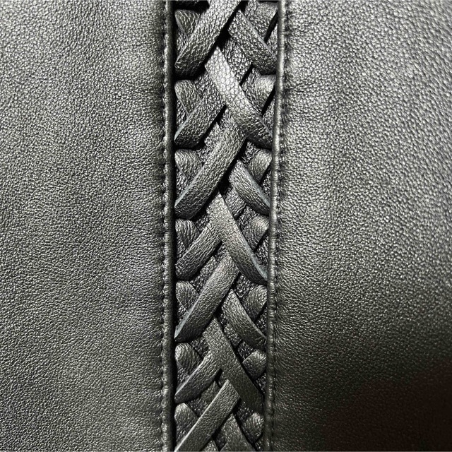Supreme - Supreme Braided Leather Overcoat 21ss L の通販 by Supreme - Supreme Braided Leather Overcoat 21ss L の通販 by