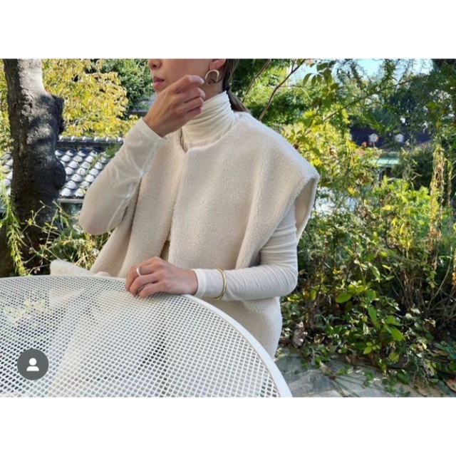 男性に人気!ジャケット/アウターella_selectshop シープボアベスト - shop.biorenew.com.br