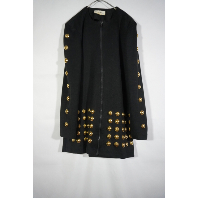 vintage gold studs jacket メンズのジャケット/アウター(ノーカラージャケット)の商品写真