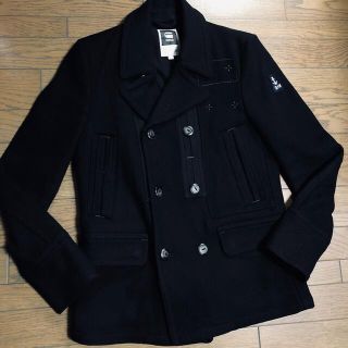 ジースター(G-STAR RAW)のG-STAR RAW Pコート　ブラック　ジースター(ピーコート)