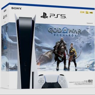 プレイステーション(PlayStation)の【新品】PS5  ゴッド・オブ・ウォー ラグナロク同梱版(家庭用ゲーム機本体)