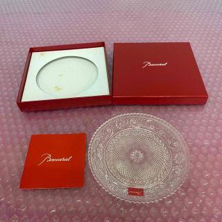 バカラ(Baccarat)のＢａｃｃａｒａｔ　バカラ　小皿 未使用保管品　(食器)