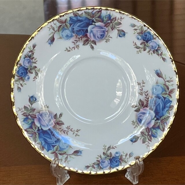 ROYAL ALBERT(ロイヤルアルバート)の【美品】ロイヤルアルバート★ムーンライトローズ★スープC/S インテリア/住まい/日用品のキッチン/食器(食器)の商品写真