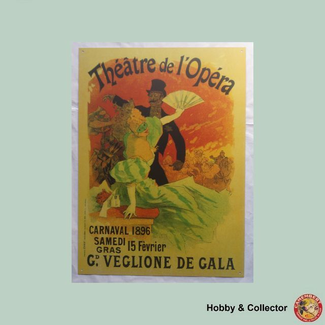メタルポスター THEATRE DE L'OPERA ( #2507 )