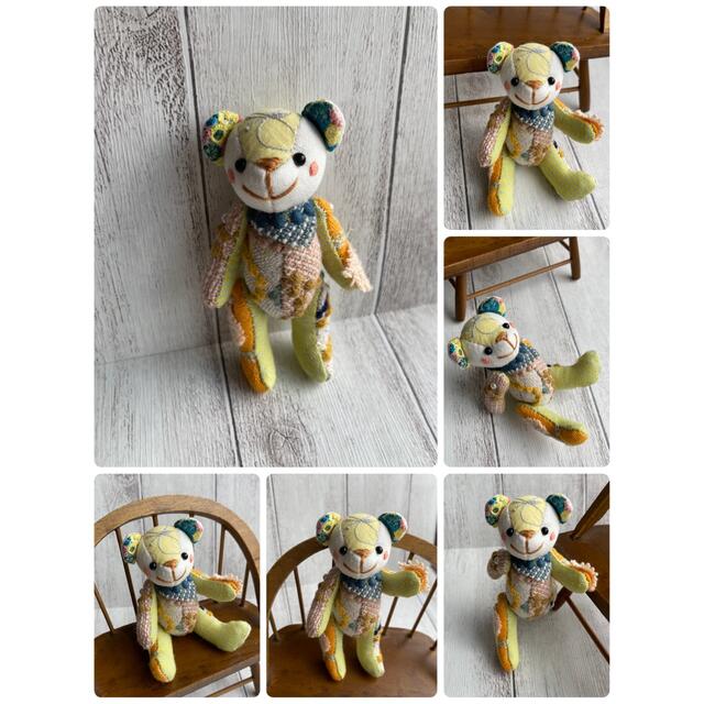 mina perhonen(ミナペルホネン)のりーぽ様専用☆ミナペルホネン☆ハンドメイド☆ミニクマちゃん ハンドメイドのぬいぐるみ/人形(ぬいぐるみ)の商品写真