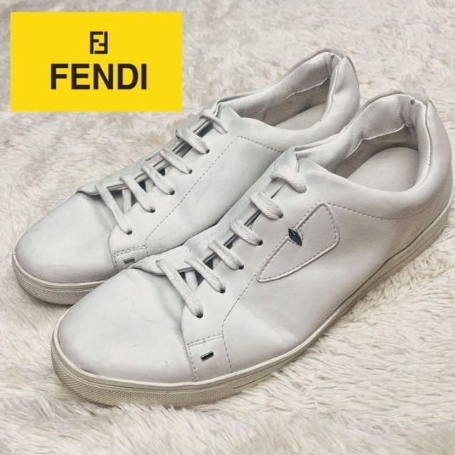 FENDI - 【レア品】 FENDI フェンディ バグズ 靴 スニーカー モンスター ホワイトの通販 by KotAku.ltd｜フェンディ