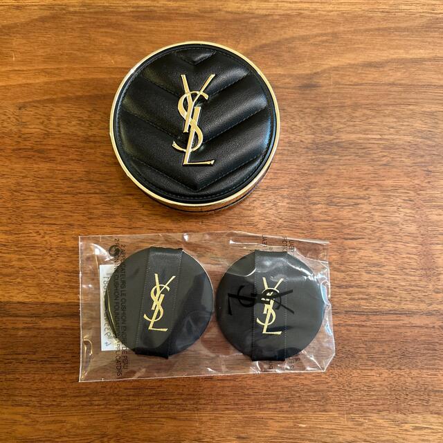 Yves Saint Laurent Beaute(イヴサンローランボーテ)のイブサンローラン　クッションファンデケース&スポンジ コスメ/美容のベースメイク/化粧品(ファンデーション)の商品写真