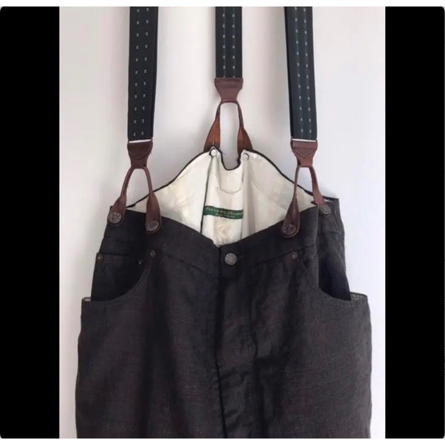 Paul Harnden(ポールハーデン)のPaul Harnden Shoemakers suspenders pants メンズのパンツ(その他)の商品写真