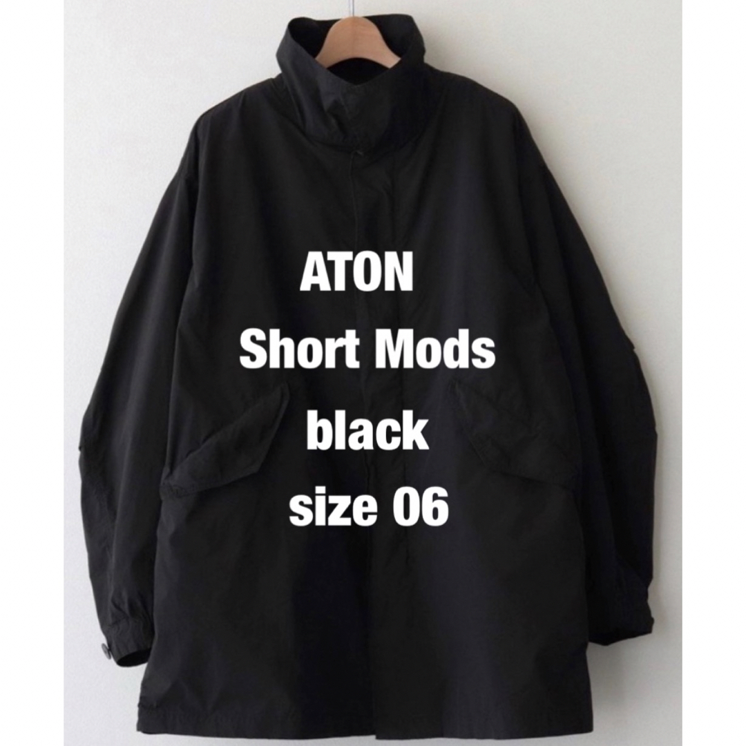 【即納】AIR VENTILE SHORT MODS COAT BLACK 06