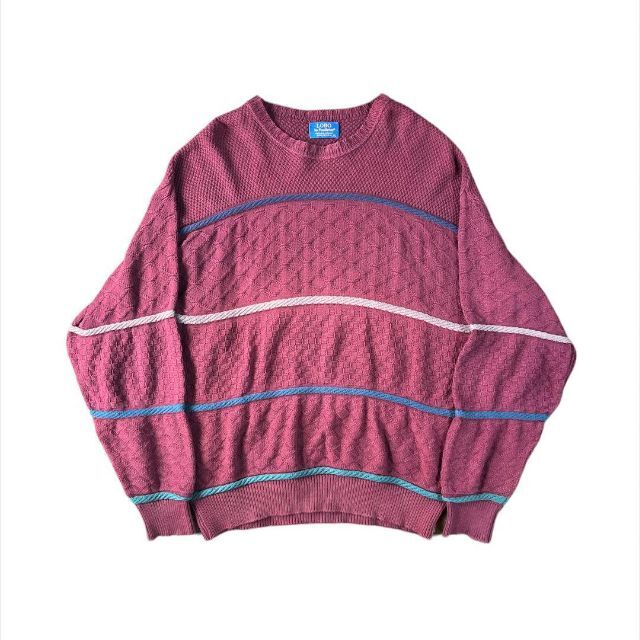 90's LOBO BY PENDLETON oversized 3D knitPENDLETONの90