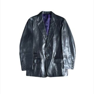 ジョンローレンスサリバン(JOHN LAWRENCE SULLIVAN)のVINTAGE 2B tailored lether jackets(テーラードジャケット)
