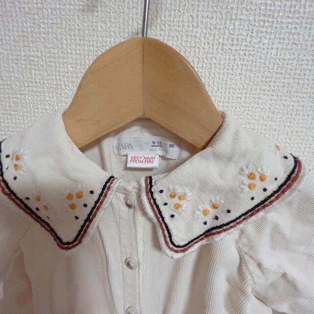 ZARA KIDS(ザラキッズ)のブラウス キッズ/ベビー/マタニティのベビー服(~85cm)(シャツ/カットソー)の商品写真