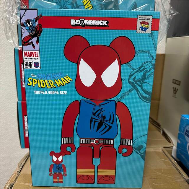 最適な材料 BE@RBRICK SCARLET SPIDER 1000% clinergy.com.br