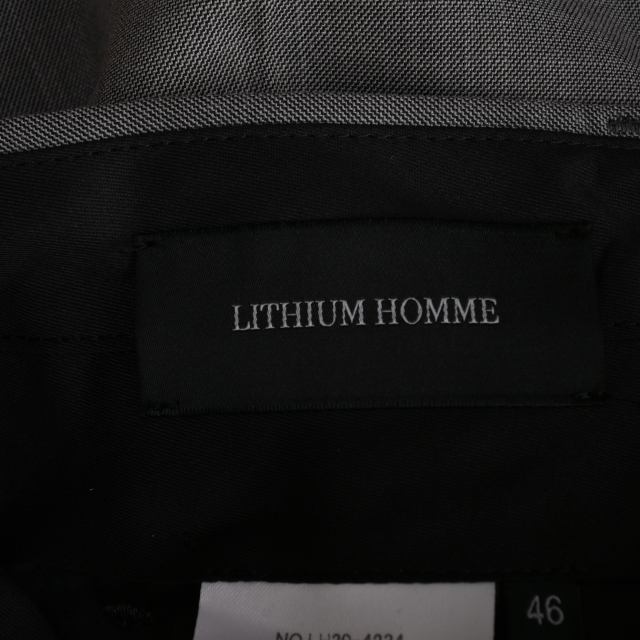 LITHIUM HOMME(リチウムオム)のLITHIUM HOMME タック パンツ メンズのパンツ(デニム/ジーンズ)の商品写真