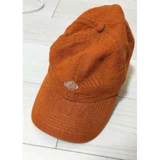 ダントン(DANTON)の★かほいぶ様専用★ダントン　リネンクロスキャップ　テラコッタ(キャップ)