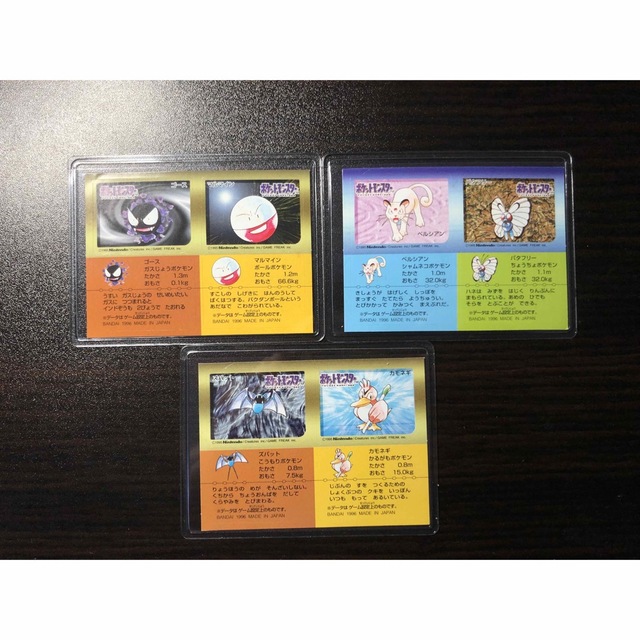 ボタニカル ミディアムベール ポケモンスナック 赤青緑 1996-1997