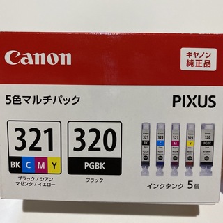 キヤノン(Canon)のCanon インクカートリッジ BCI-321+320/5MP(PC周辺機器)