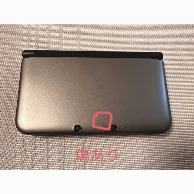 ニンテンドー3DS LL シルバーブラック　キャプチャ機能付