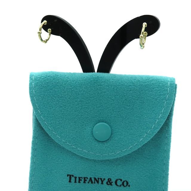 Tiffany & Co. - 極希少 美品 ティファニー ゴールド ミニ フープ ボール ピアス TT32