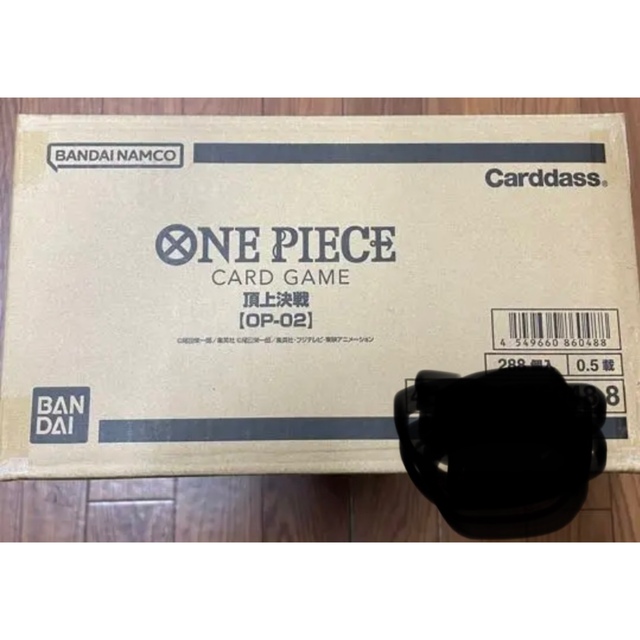ONE PIECE - バンダイ  ONE PIECEカードゲーム 頂上決戦【OP-02】カートン