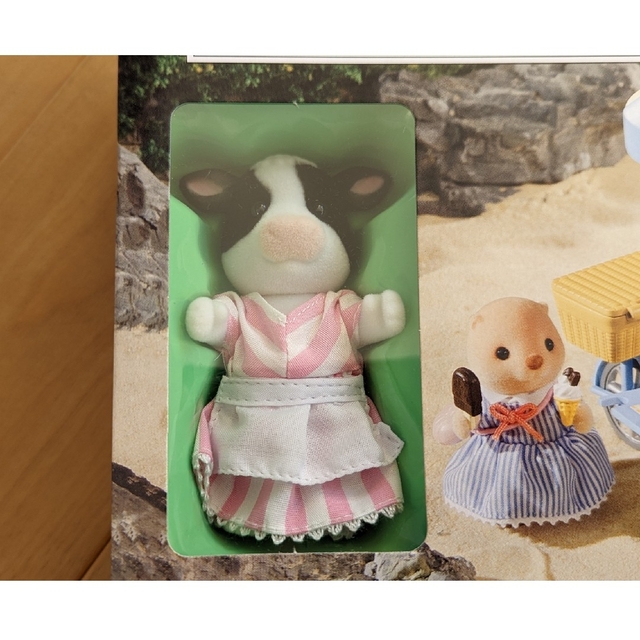 EPOCH(エポック)のシルバニアファミリー　ウシのアイスクリーム屋さん エンタメ/ホビーのおもちゃ/ぬいぐるみ(キャラクターグッズ)の商品写真