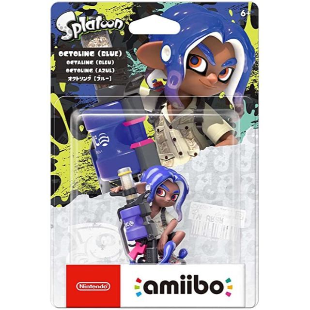 【新品・未開封】amiibo オクトリング【ブルー】(スプラトゥーンシリーズ) エンタメ/ホビーのフィギュア(ゲームキャラクター)の商品写真