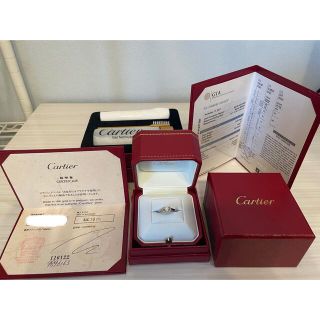 カルティエ(Cartier)のCartier バレリーナ　Pt950(リング(指輪))