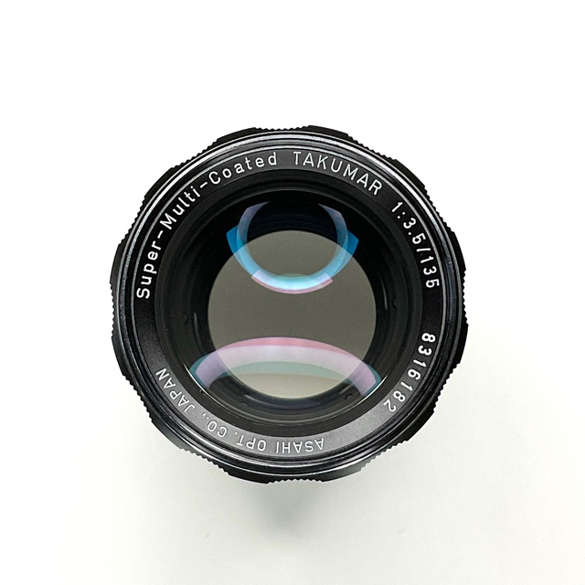 PENTAX(ペンタックス)のアサヒペンタックス TAKUMAR 135mm f3.5 M42【 整備済 】 スマホ/家電/カメラのカメラ(レンズ(単焦点))の商品写真