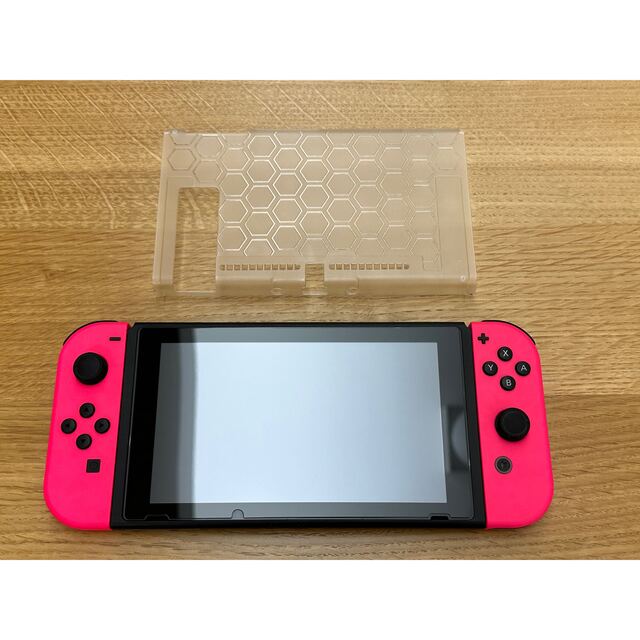 ほぼ傷無し【美品】 SWITCH 本体 ＋ジョイコン(L)(R)旧型