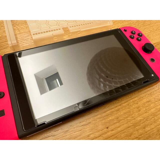 ほぼ傷無し【美品】 SWITCH 本体 ＋ジョイコン(L)(R)旧型