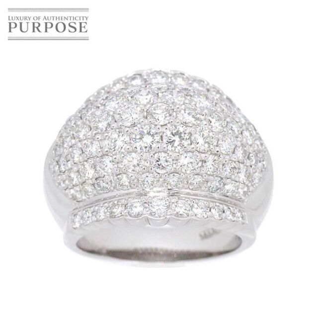 激安店舗 リング 90172377 VLP 指輪 プラチナ Pt 2.81ct ダイヤ 11.5号