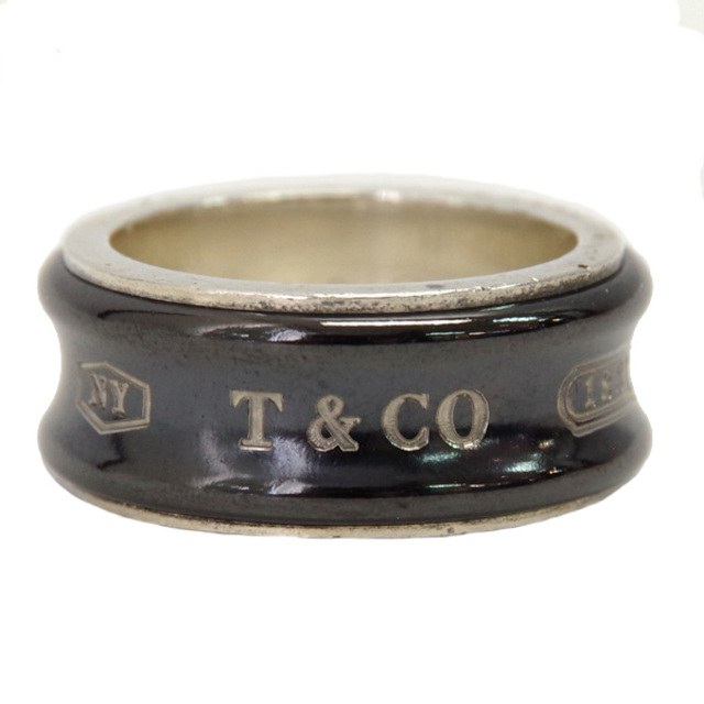 TIFFANY&Co. 1837 ナロー コンビリング リング・指輪 SV925/Ti 小物