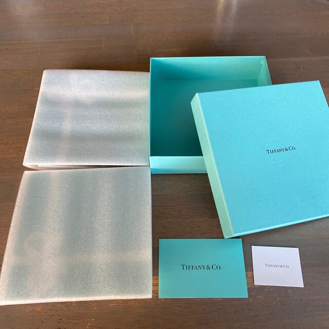 Tiffany ブルーボックスプレート2枚セット