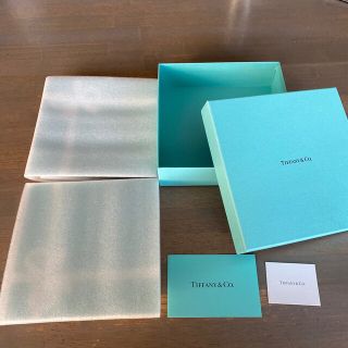 ティファニー(Tiffany & Co.)のTIFFANY&CO.(ティファニー) ブルー ボウ デザートプレート2枚セット(食器)