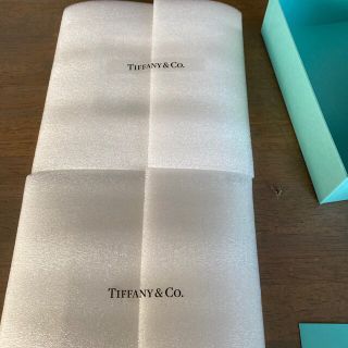 TIFFANY&Co. ブルーボウデザートプレート2枚セット