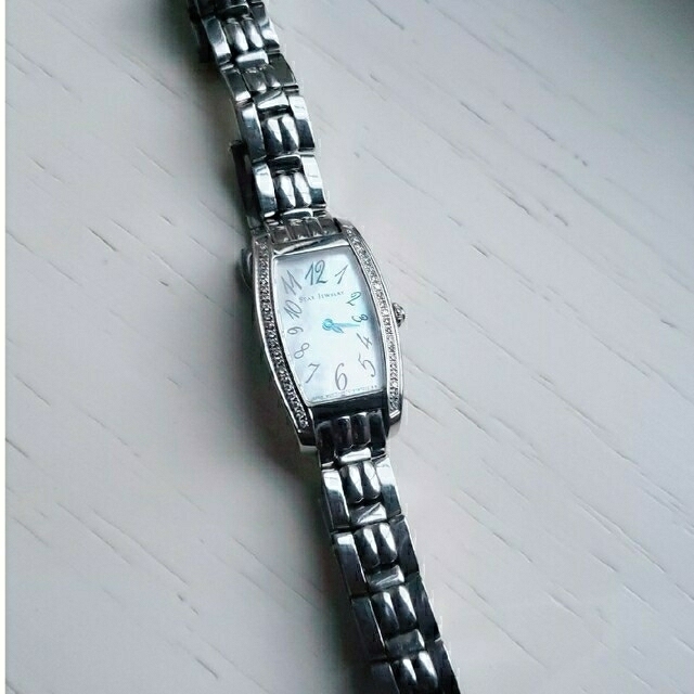 最終値下げ スタージュエリー ダイヤモンド 0.21ct 腕時計 ソーラー エコファッション小物
