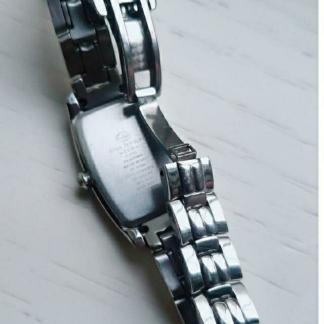 STAR JEWELRY(スタージュエリー)の最終値下げ スタージュエリー ダイヤモンド 0.21ct 腕時計 ソーラー エコ レディースのファッション小物(腕時計)の商品写真