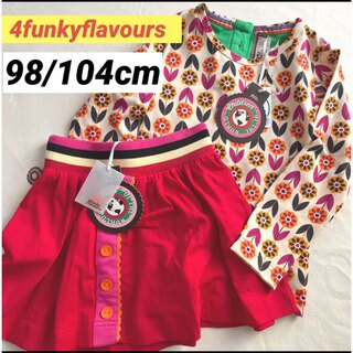 4funky flavors104cm上下2点セット(Tシャツ/カットソー)