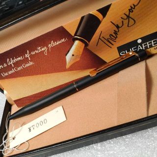 シェーファー(SHEAFFER)のシェーファー ボールペンTARGA  黒 美品 2B162(ペン/マーカー)