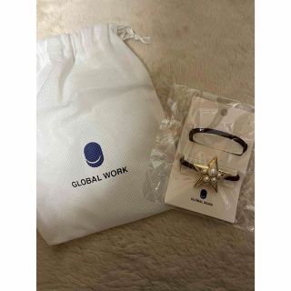 グローバルワーク(GLOBAL WORK)の新品♡GLOBAL WORK♡スターヘアゴム(ヘアゴム/シュシュ)