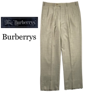 バーバリー(BURBERRY)のBurberrys スラックス ヴィンテージ 2タック80s 90s(スラックス)