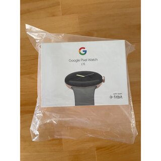 グーグル(Google)のgoogle pixel watch LTE  シャンパンゴールド 新品未開封(その他)