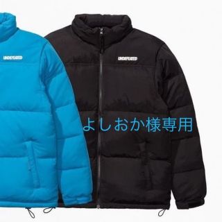 UNDEFEATED ブラックダウン　mサイズ