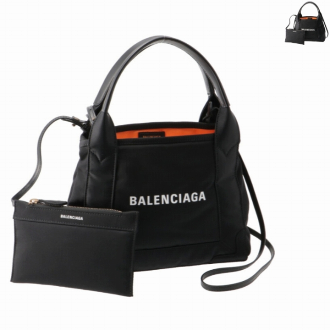 バレンシアガ BALENCIAGA トートバッグ ネイビー カバス XS ナイロンバッグ NAVY CABAS XS 390346 210K4 |  フリマアプリ ラクマ