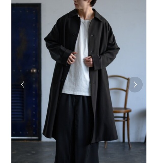 KUUUPY  2way Over Soutien Collar Coat メンズのジャケット/アウター(ステンカラーコート)の商品写真