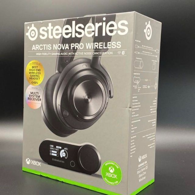 SteelSeries ワイヤレスヘッドセット Arctis Nova Pro