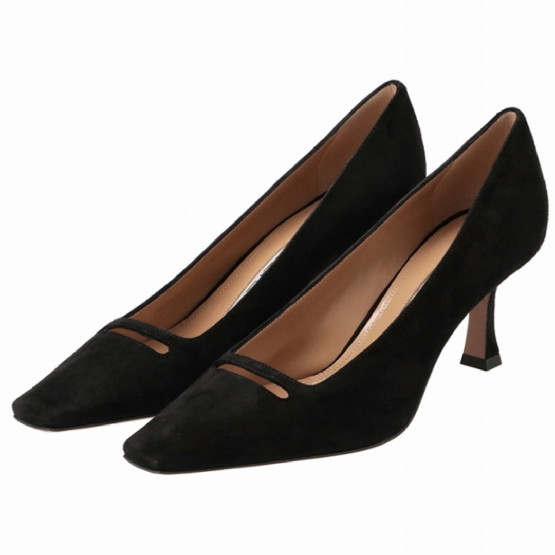 ペリーコANIMA アネッリフィッビア 美品パンプス 6.5cm BLACK-