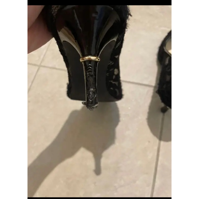 REZOY(リゾイ)のパンプス 黒　24センチ レディースの靴/シューズ(ハイヒール/パンプス)の商品写真