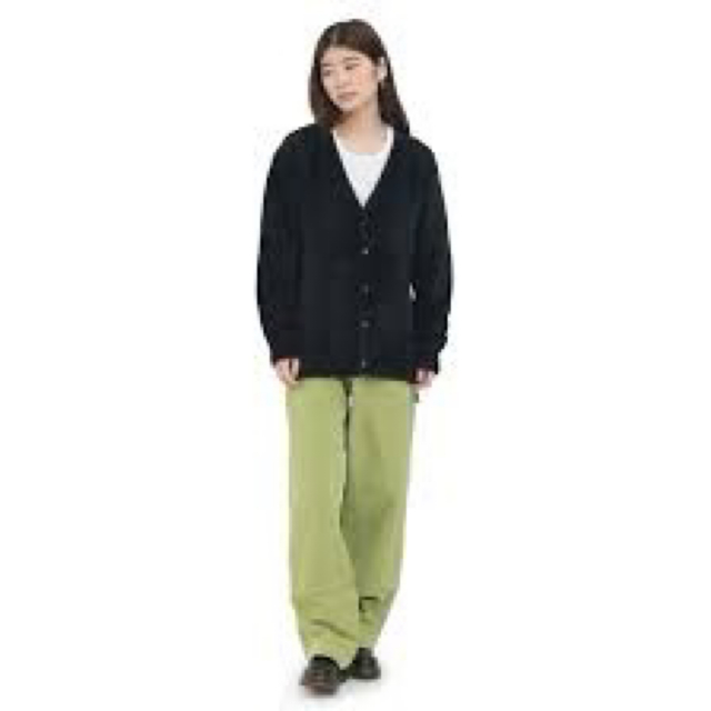 STUSSY SHAGGY CARDIGAN 21AW BLACK